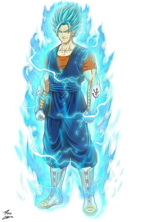 Super Saiyan Blue Vegito Dbu — Phil Cho