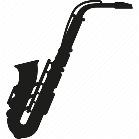 Brass, instrument, jazz, music, saxophone, sound, wind instrument icon