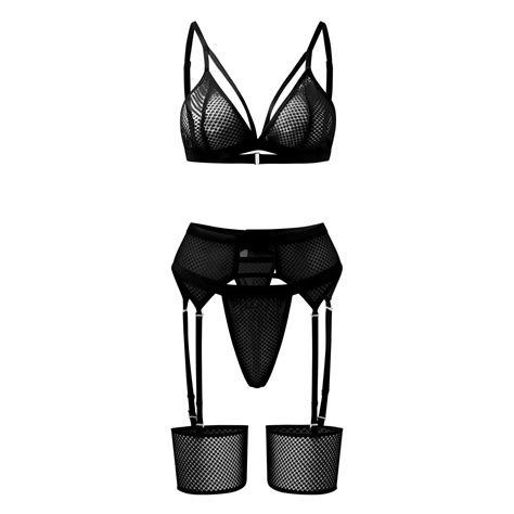 Buy Aayomet Lingerie For Women Sexy Naughtywomens 3 Pieces Exotic Lingerie Set Lace Underwire