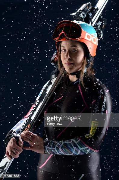 Alpine Skier Leanne Smith Poses For A Portrait During The Usoc News