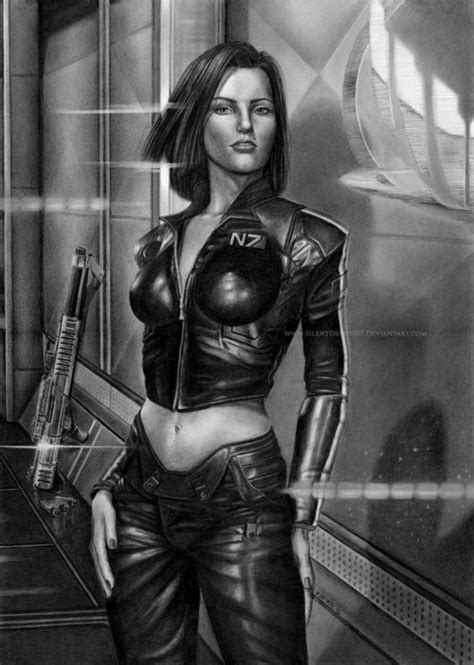 Nowherescape — Commander Shepard Mass Effect Fan Art Credits Now