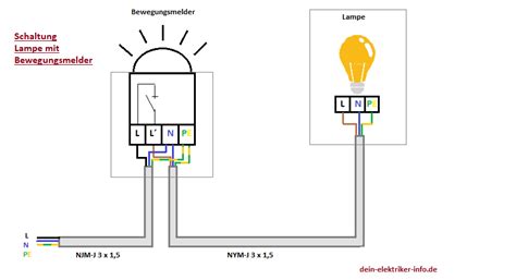 Wechselschaltung Bewegungsmelder Einbauen Wiring Diagram