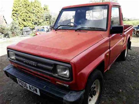 Buy daihatsu commercial vans & pickups and get the best deals at the lowest prices on ebay! Daihatsu 1988 Fourtrak 4track Fourtrack DX F77 4x4 Pick up ...