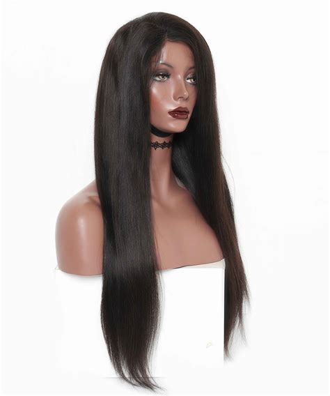 Cara 180 Density Thick Wigs Straight Full Lace Human Hair Wigs For