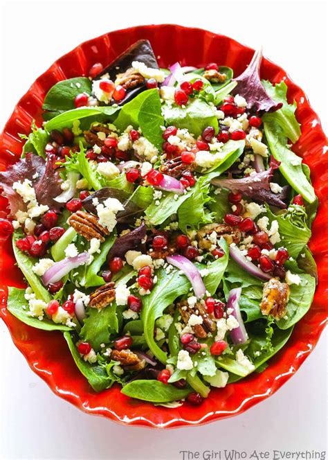Pomegranate Feta Salad The Girl Who Ate Everything
