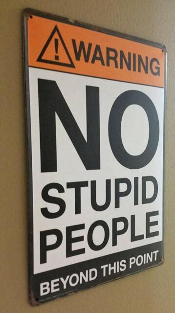 Warning My Sense Of Humor May Offend You Metal Sign 10 New Ebay