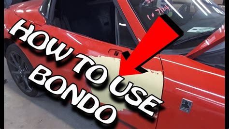 Major Dent Repair Using Bondo How To Do It Yourself From Start To Finish Live Lesson