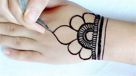 Easy Henna Design For Eid Arabic Henna Design Mehndi Design For