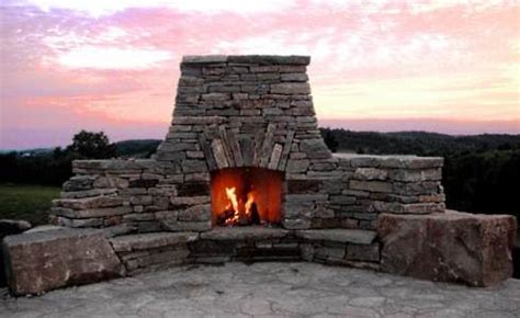 How to build an outdoor fireplace. Build A Stone Fireplace...Resources To Help You Stack It ...