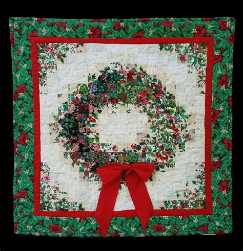 Christmas Wreath Quilt Pattern Etsy
