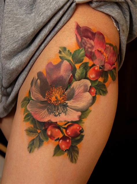 100 beautiful flower tattoo designs with meanings art and design