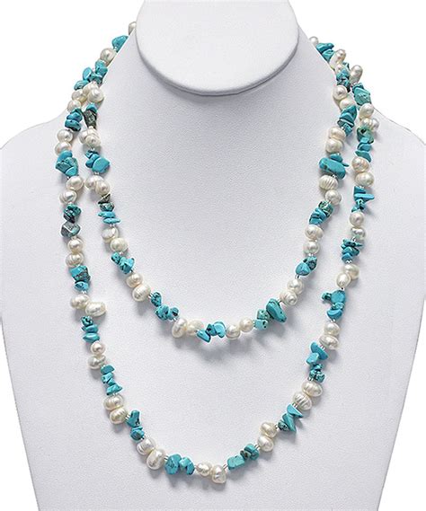 Look At This Pearl Turquoise Layered Necklace On Zulily Today With