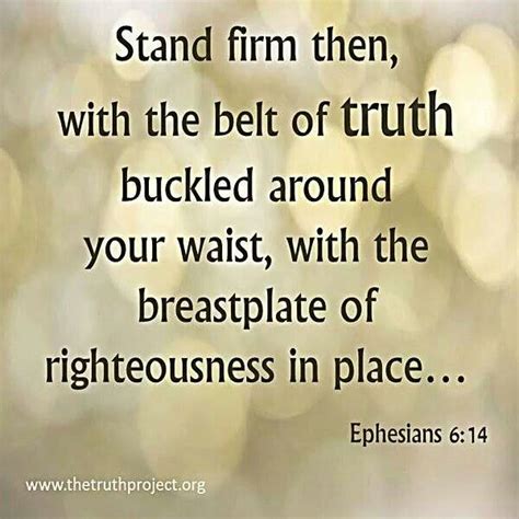 Eph 614 Belt Of Truth Ephesians 6 Righteousness Verses Scriptures