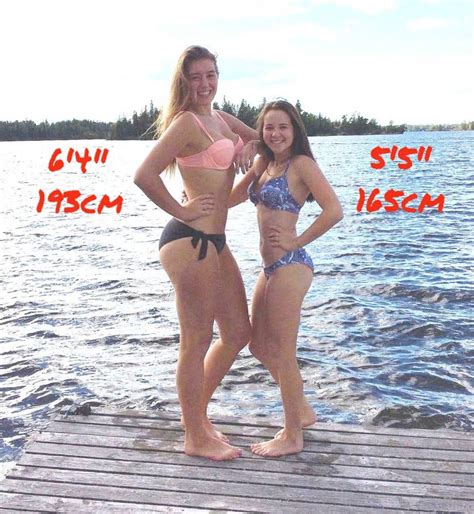 6ft4 Vs 5ft5 By Zaratustraelsabio On DeviantArt Tall Women Bikinis