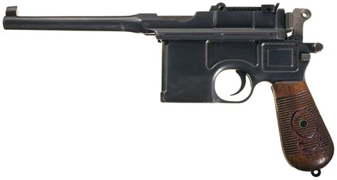 Mauser 1896 Pistol 9 Mm Parabellum Rock Island Auction