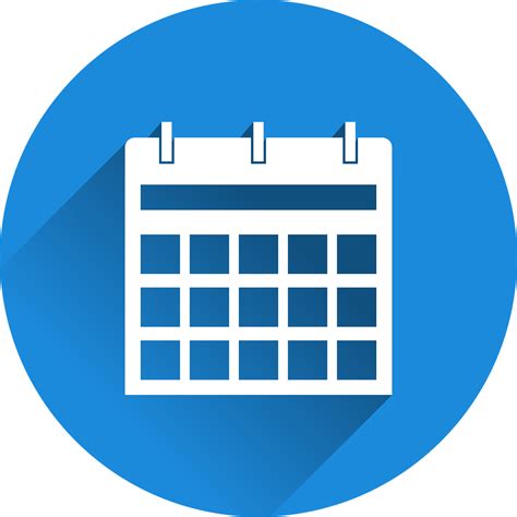 You can only upload 3 icons as a free user. Blue Calendar Icon at Vectorified.com | Collection of Blue ...