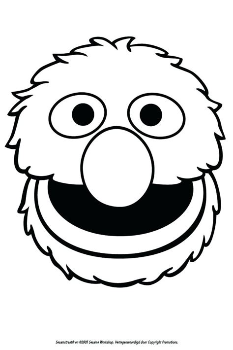 Grover Sesame Street Coloring Pages At GetColorings Free