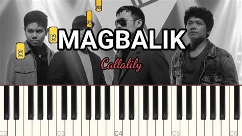 Magbalik Callalily Piano Tutorial Synthesia Youtube