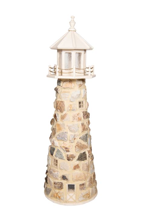 Stone Lawn Lighthouses Lancaster Pa Handcrafted Garden Lighthouses