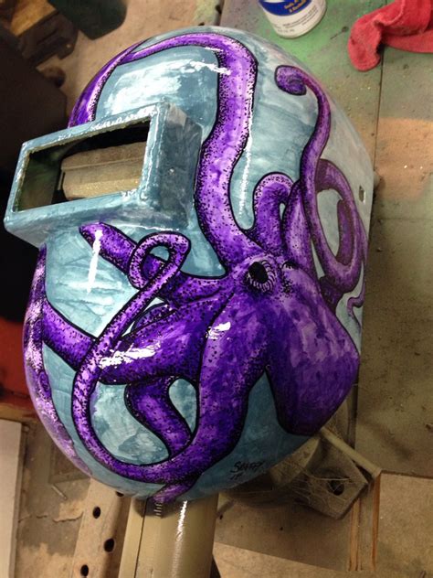 By continuing to use aliexpress you accept our use of cookies (view more on our privacy policy). Acrylic and sharpie on a welding helmet. | Welding art ...