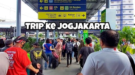 Trip Jakarta Jogja Naik Kereta Api Argo Dwipangga Dari Gambir Full