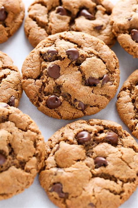 The cocoa powder adds a rich chocolate flavor. Easy Flourless Almond Butter Chocolate Chip Cookies