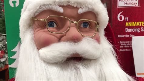 Gemmy freddy kruger, beetlejuice, and pennywise at halloween wholesalers. Home Depot animated Christmas dancing Santa - YouTube