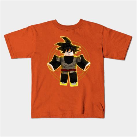 Roblox Goku Black Roblox Kids T Shirt Teepublic