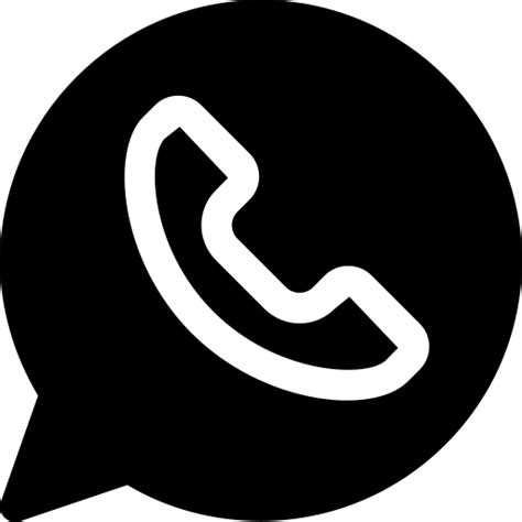 18 Logo Whatsapp Negro Png Transparente