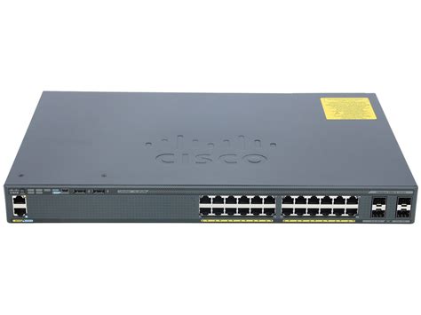 WS C2960X 24PS L Switch Cisco Catalyst 2960 X 24 GigE PoE 370W 4 X 1G