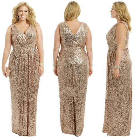 Champagne wedding dresses come in a wide range of subtle tones that range from soft beige to light brown and gold. J102 Gold Wedding Prom Long Gowns Plus Size Elegant ...
