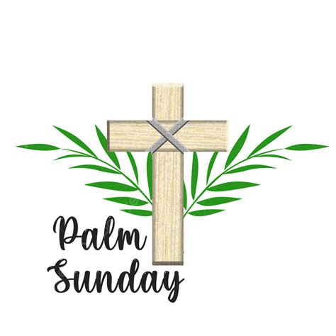 Palm Sunday Religious Clipart Vector Palm Sunday Transparent Jesus