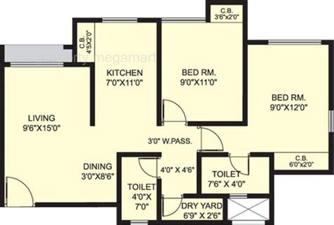700 Sq Ft Apartment Floor Plan Necitizen
