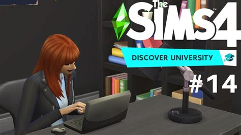 Sims 4 Discover University Lets Play 14 Our First Term Paper Youtube