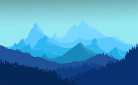 Review Of Mountain Background Art References