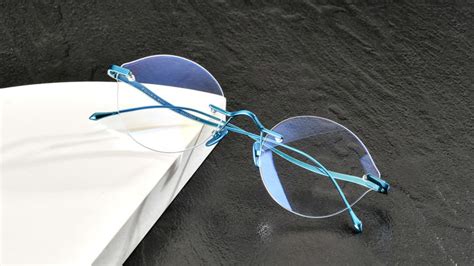 fonex pure titanium glasses for women men 2022 new rimless frameless eyeglasses frame ultralight
