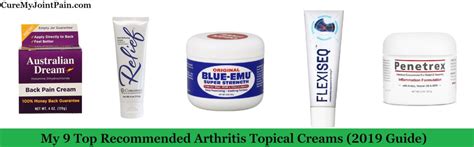 9 Best Arthritis Topical Creams 2021 Guide Cure My Joint Pain