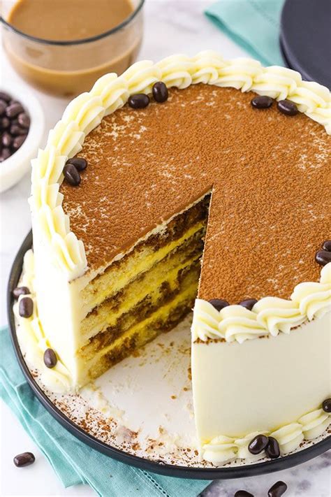 The top layer is normally saved for the bride, but our design cards do include the amount of servings with and without the top layer. Tiramisu Layer Cake | Recipe in 2020 (With images) | Layer ...