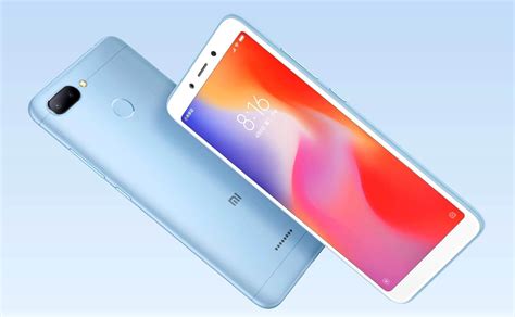 Xiaomi Redmi 6 с двойной камерой представлен официально