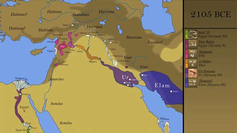 Map Ur Babylon And The Ancient Middle East Every Year The