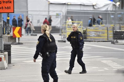 Photos From The Stockholm Truck Attack The Boston Globe