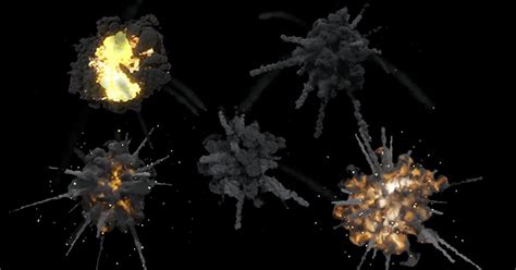 Flak Aerial Explosions Fire And Explosions Unity Asset Store