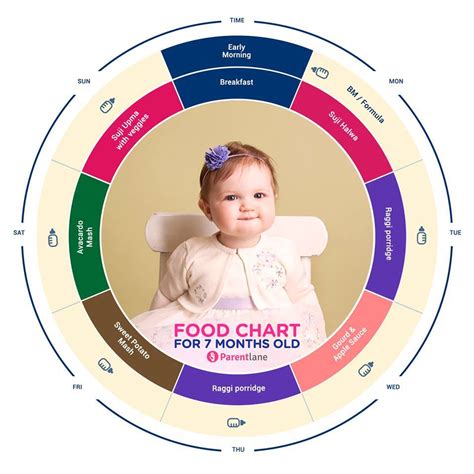 The enzymes in papaya (and in pineapple) aid digestion,. 7-Months Baby Food Chart: Indian Food Chart for Your 7 ...