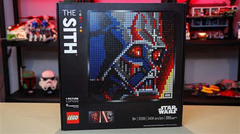 Lego Art Star Wars 2020 The Sith Mosaic Set Review 31200 Youtube