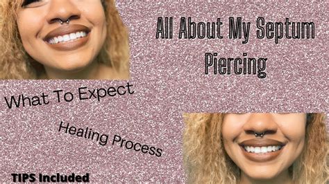 My Septum Piercing Experience 1 Week Later Youtube