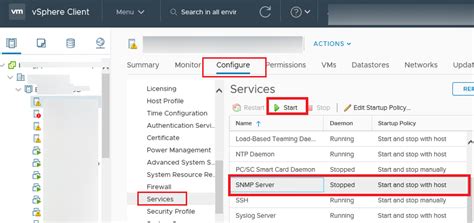 How To Enable And Configure Snmp On Vmware Esxi Host Windows Os Hub