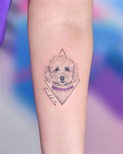 63 Poodle Tattoo Ideas To Cuddle With Artofit