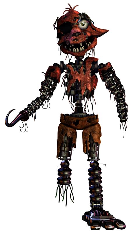 Withered Withered Foxy V3 By Danimatronicspeedyt On Deviantart