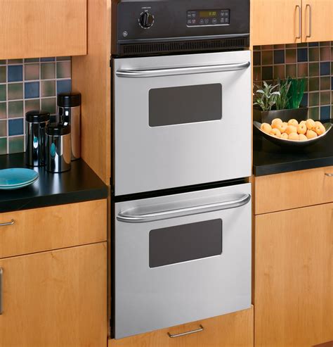GE® 24" Double Wall Oven | JRP28SKSS | GE Appliances