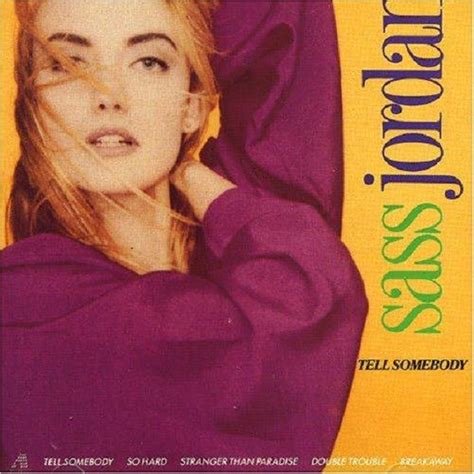 Sass Jordan Tell Somebody 1989 Vinyl Discogs